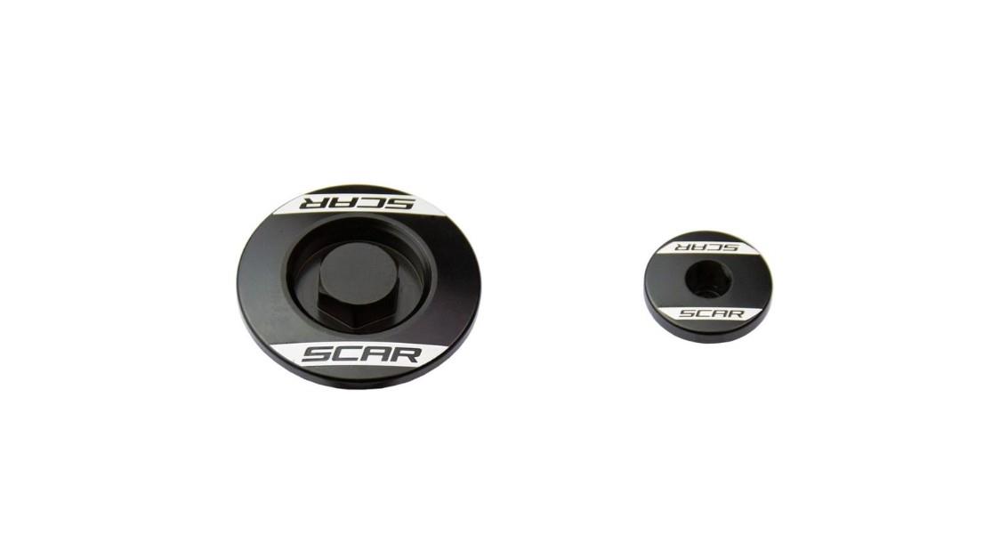 Racing engine service caps SCAR EP300BK