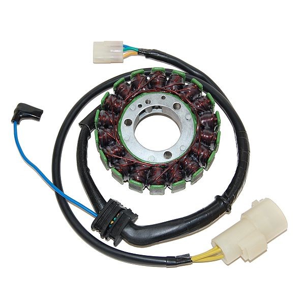 ELECTROSPORT alternator winding (stator) with lights HONDA trx 300ex fourtrax (93-00), sportrax (01-08) (ESG495)