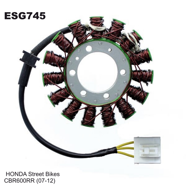 ELECTROSPORT vinutí alternátoru (stator) HONDA CBR 600RR (07-12)