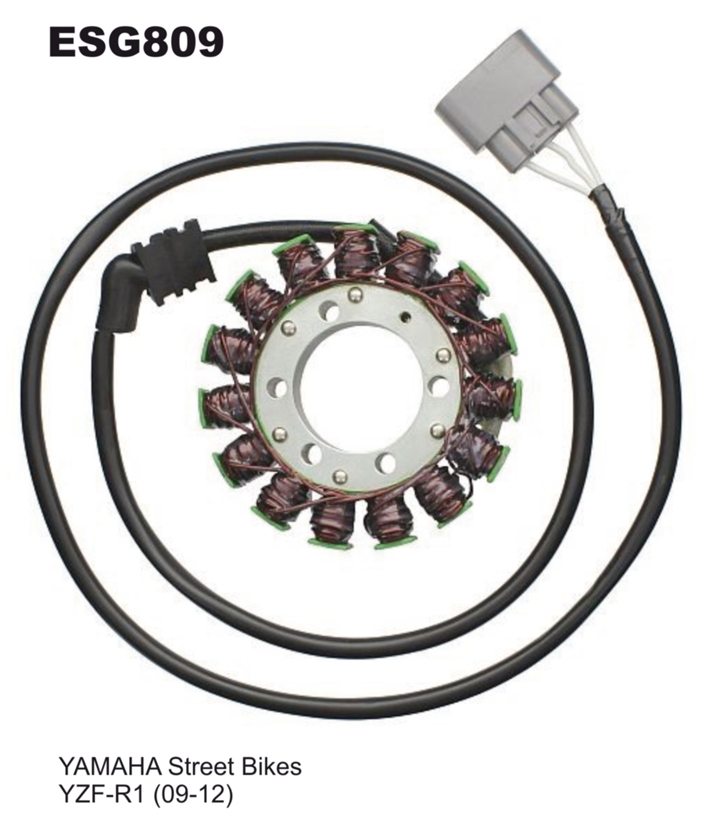 ELECTROSPORT vinutí alternátoru (stator) YAMAHA YZF-R1 (09-14)
