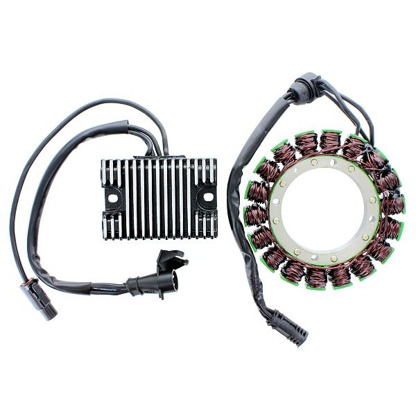 ELECTROSPORT alternator winding (stator) HARLEY DAVIDSON xl sportster 883/1200 (94-03) highpower (3-phase+voltage regulator ESR856 in the set) (ESK213)