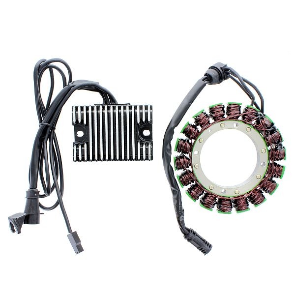 ELECTROSPORT vinutí alternátoru (stator) HARLEY DAVIDSON XL SPORTSTER 883/1200 (92-93) HIGHPOWER (3fázový+regulátor napětí ESR855 v kompletu)