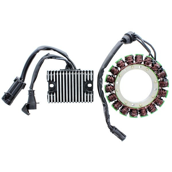 ELECTROSPORT vinutí alternátoru (stator) HARLEY DAVIDSON XL SPORTSTER 883/1200 (04-06) (3fázový + regulátor napětí ESR857 v kompletu)