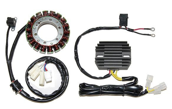 ELECTROSPORT vinutí alternátoru (stator) s regulátorem YAMAHA YXR 450 RHINO (05-10), YXR 660 RHINO (04-07) HIGH POWER (ESG433/ESR449)