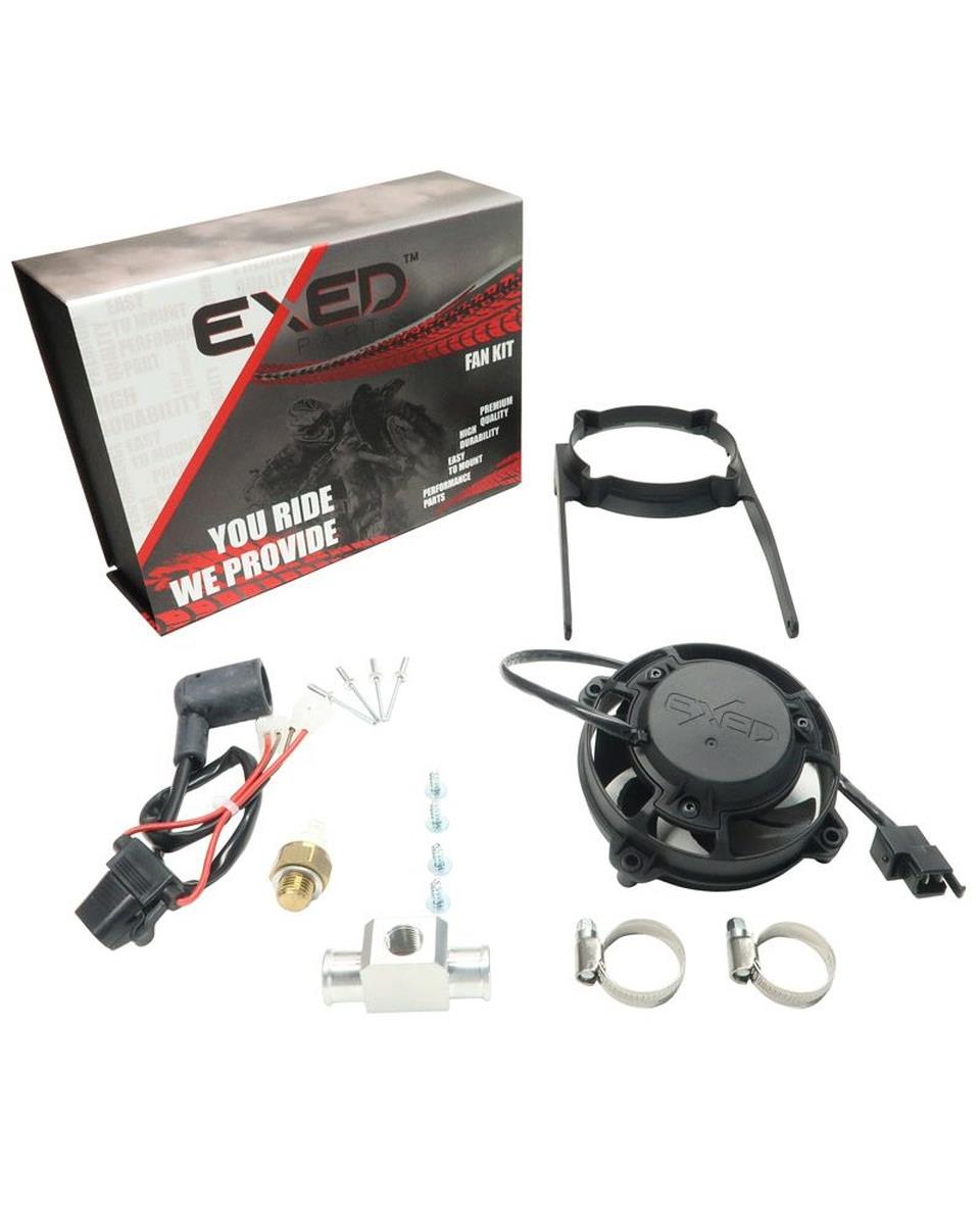 Levně FM-PARTS sada ventilátoru chladiče kompletní vhodné pro KTM 04-16; HUSQVARNA; HUSABERG (EXED) (FM-PARTS sada ventilátoru chladiče kompletní vhodné)