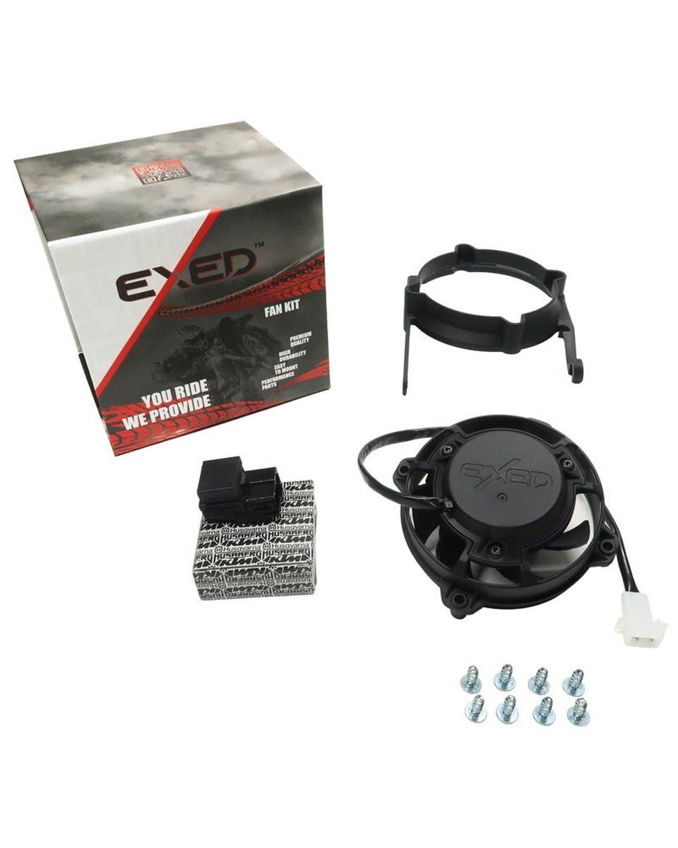 Levně FM-PARTS sada ventilátoru chladiče kompletní vhodné pro KTM / HUSQVARNA / GAS GAS 17-23 (EXED) (FM-PARTS sada ventilátoru chladiče kompletní vhodné)
