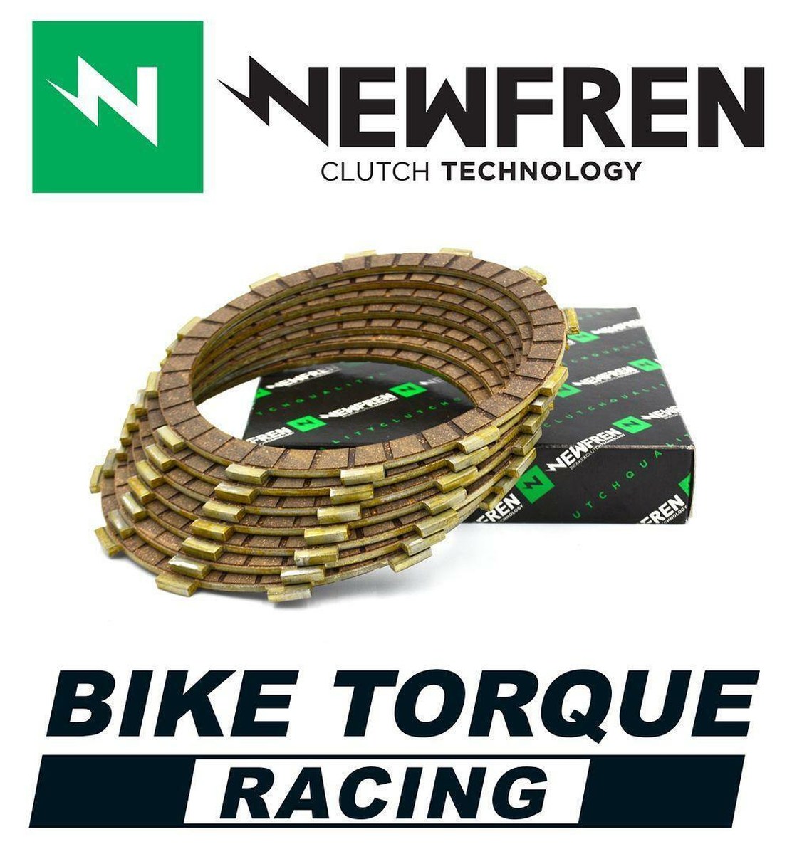 NEWFREN racing clutch plates SUZUKI LT-Z 400 05-19; LTZ400 05-19; KAWASAKI KFX 400 05-06; KSF 400 05-06 (EBS3447)