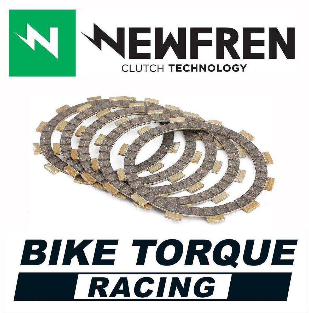 NEWFREN spojkové kotouče závodní YAMAHA YZF 125R 19-24; XSR 125 21-25; MTN 125 20-24; BETA RR 125 LC 4T 21 (NEWFREN spojkové kotouče závodní YAMAHA)