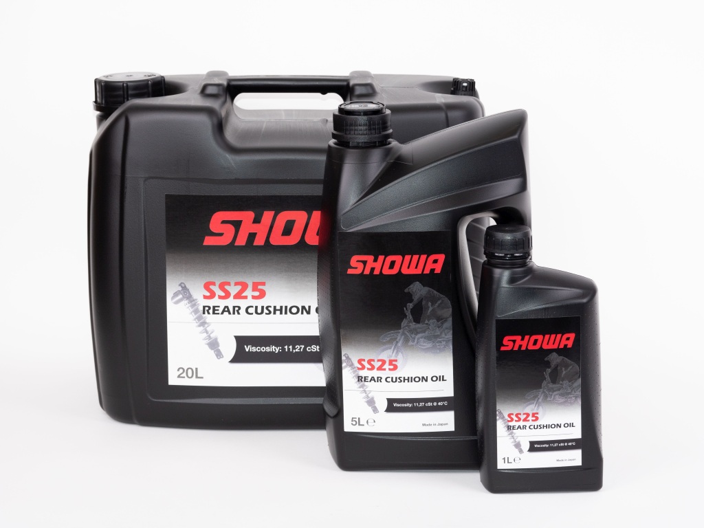 Levně SHOWA olej do centrálního tlumiče MONOSHOCK REAR CUSHION OIL SS25 2,5W (11,27 CST) 20L (1) (AKC) (SHOWA olej do centrálního tlumiče MONOSHOCK REAR)