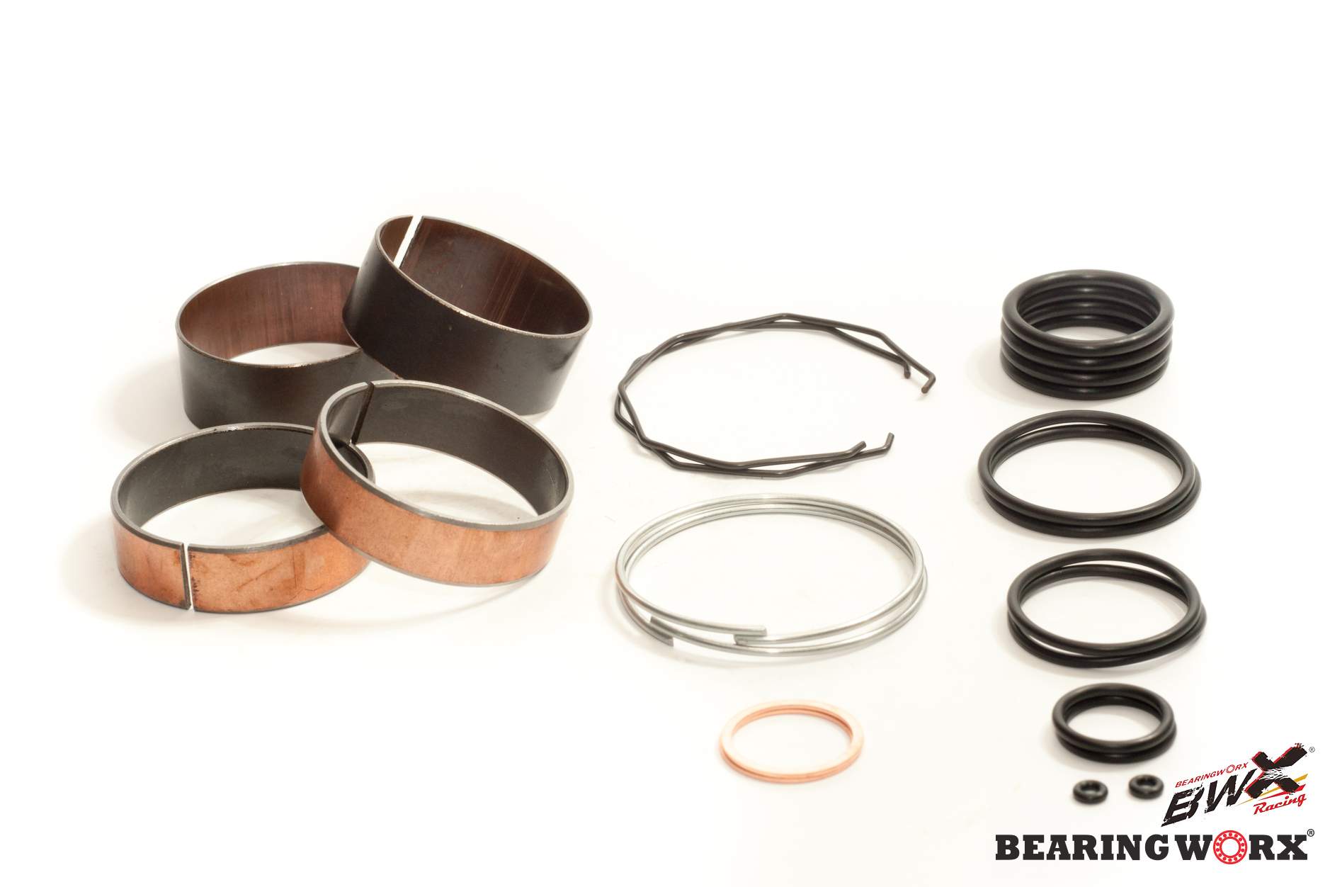Front telescope bushings set BEARING WORX FBK30003