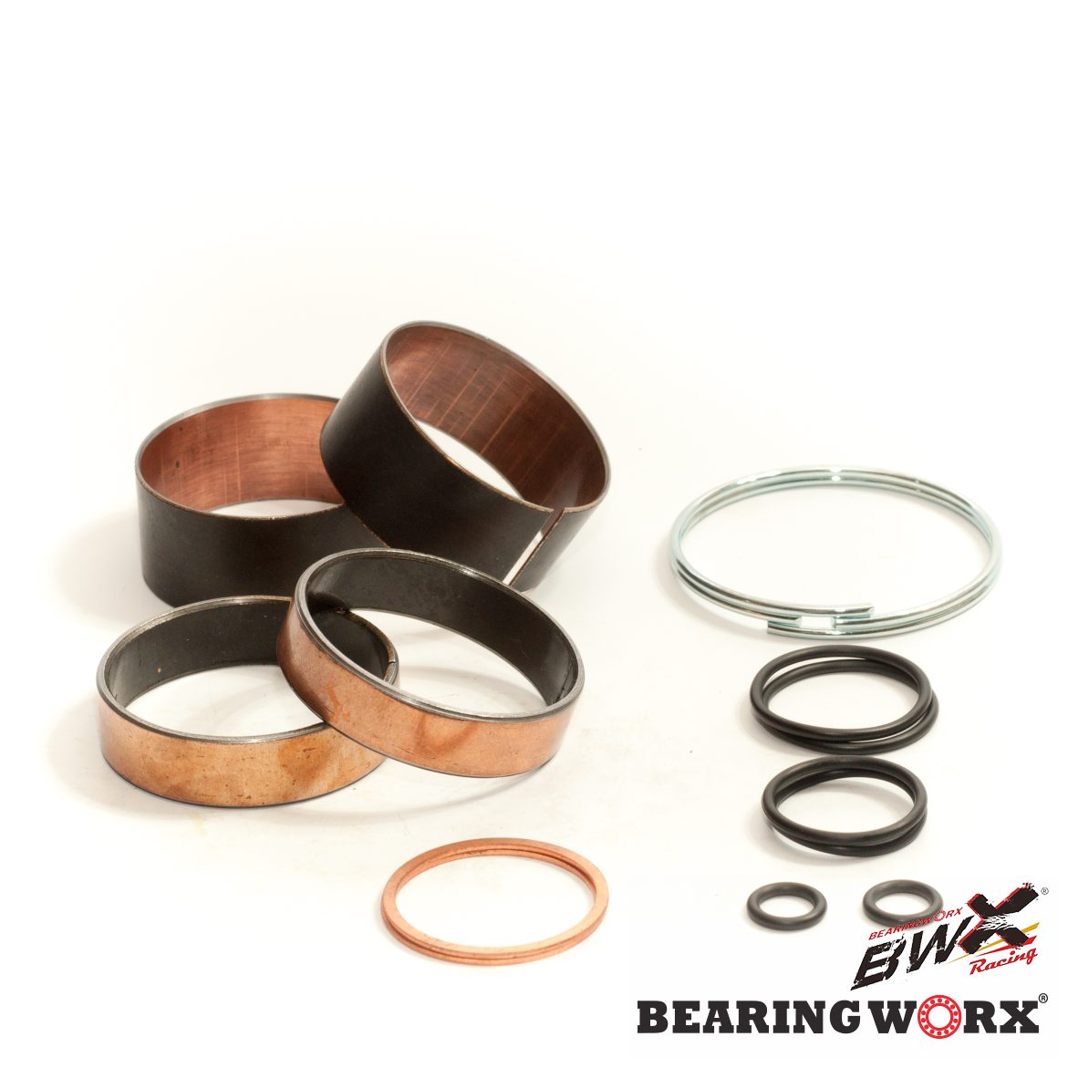BEARING WORX sada pouzder přední vidlice KTM SX 85 03-13, SX 105 06-11 (38-6052) (BEARING WORX sada pouzder přední vidlice KTM SX 85 03-13, SX 105)