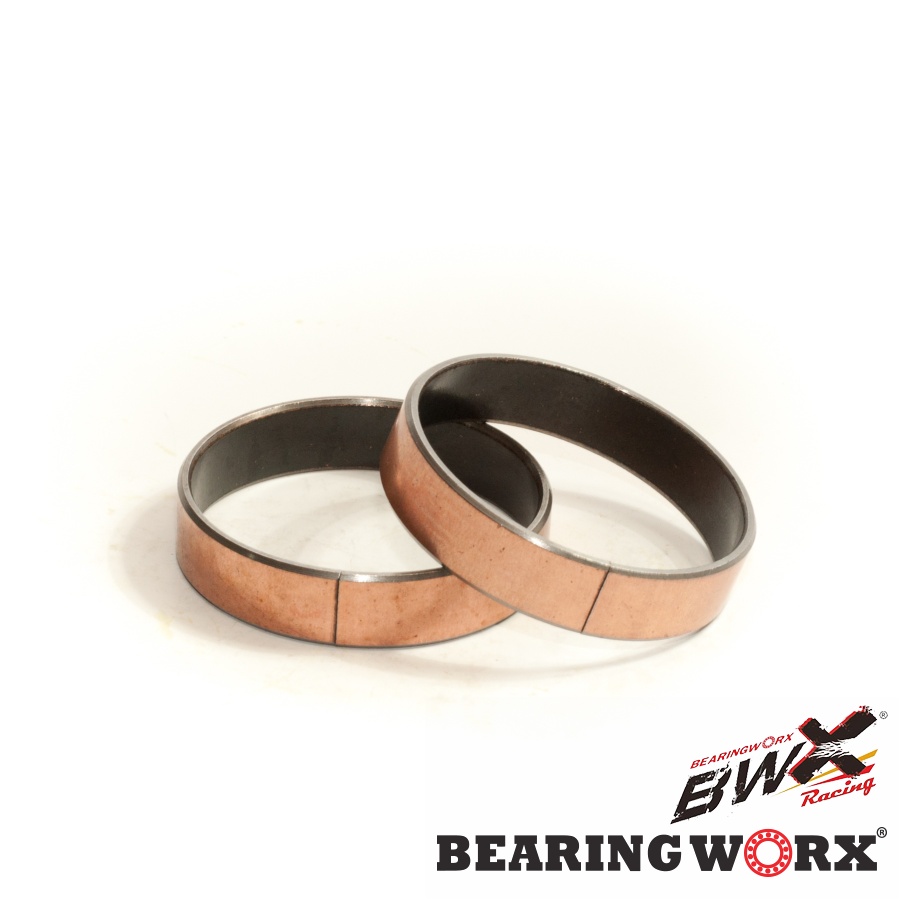 BEARING WORX pouzdro/objímka (kluzná ložiska) zavěšení přední KAWASAKI, KTM (2 kusy 48,5X52,5X12) (38-6066) (38-6082) (38-6054) (BEARING WORX)