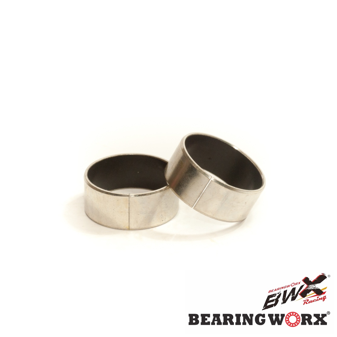 BEARING WORX pouzdro/objímka (kluzná ložiska) zavěšení přední KTM SX/EXC 125/250 00-01, EXC200/250/300/380 00-02, EXC400/520 00-02 (2 kusy 43X47X20)