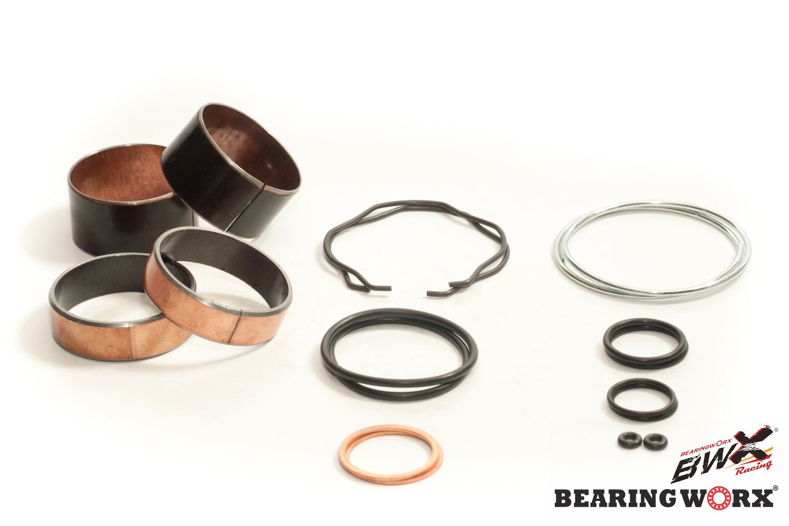 Front telescope bushings set BEARING WORX FBK70007