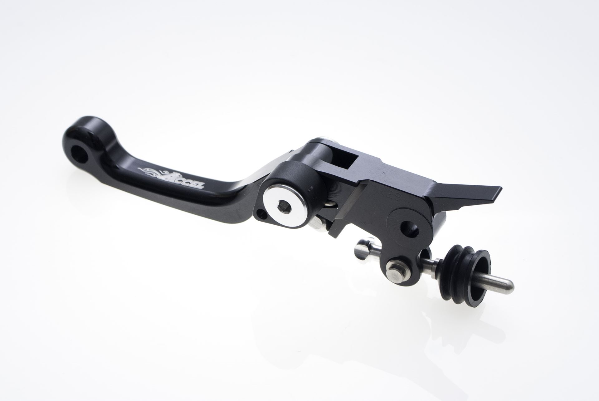 ACCEL výklopná brzdová páčka KTM SX 85 13, FREERIDE 350 13 (70013002000) barva černá - (ACCEL výklopná brzdová páčka KTM SX 85 13, FREERIDE 350 13)