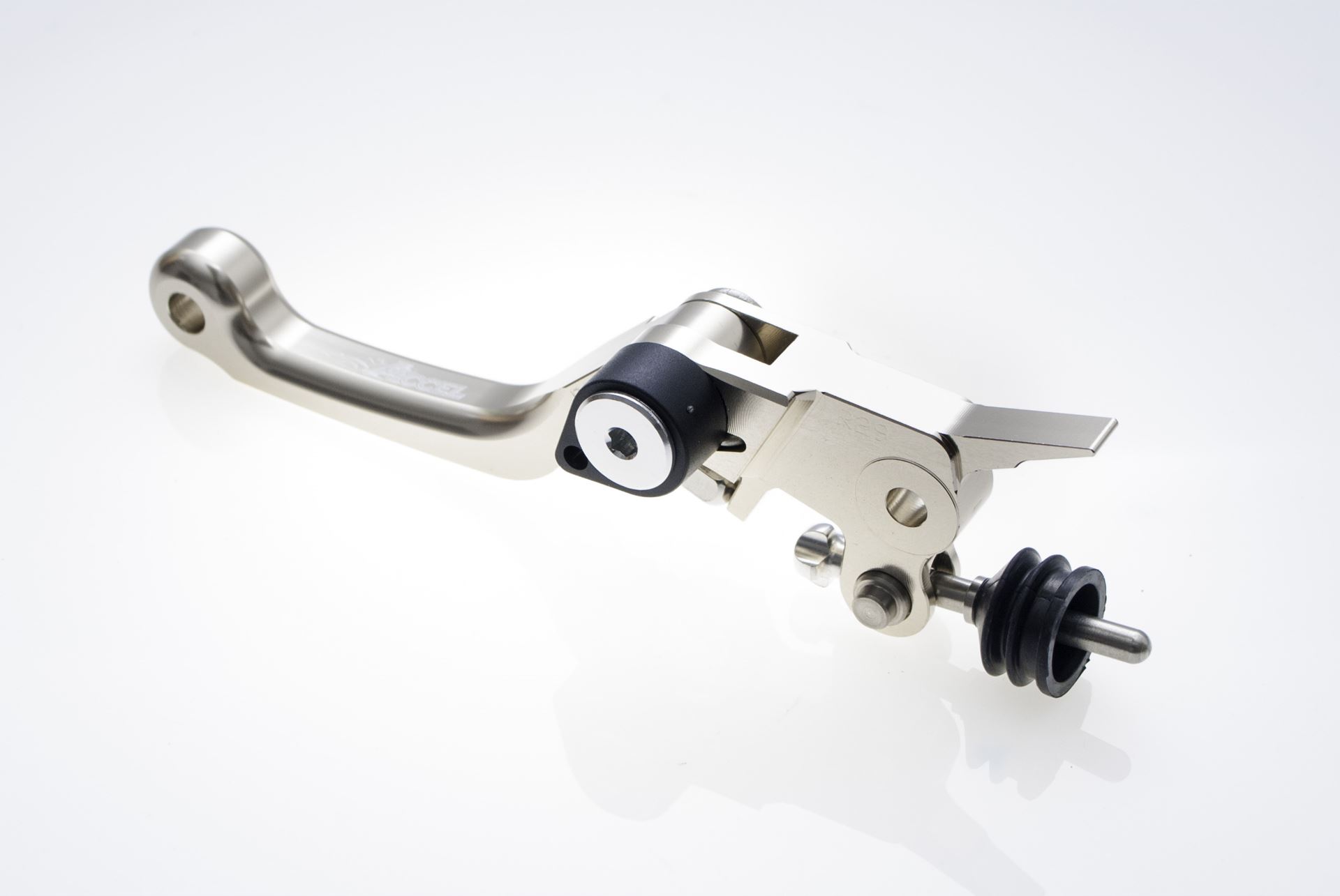 ACCEL výklopná brzdová páčka KTM SX 85 13, FREERIDE 350 13 (70013002000) barva titanová (ACCEL výklopná brzdová páčka KTM SX 85 13, FREERIDE 350 13)