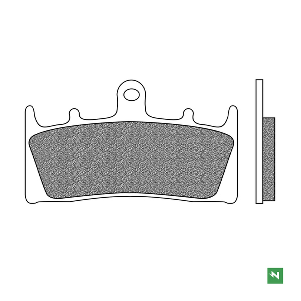 Brake pads front NEWFREN FD0199S2