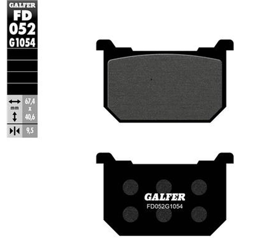Brake pads GALFER FD052G1651