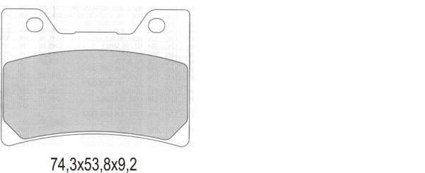 Brake pads GALFER FD121G1651