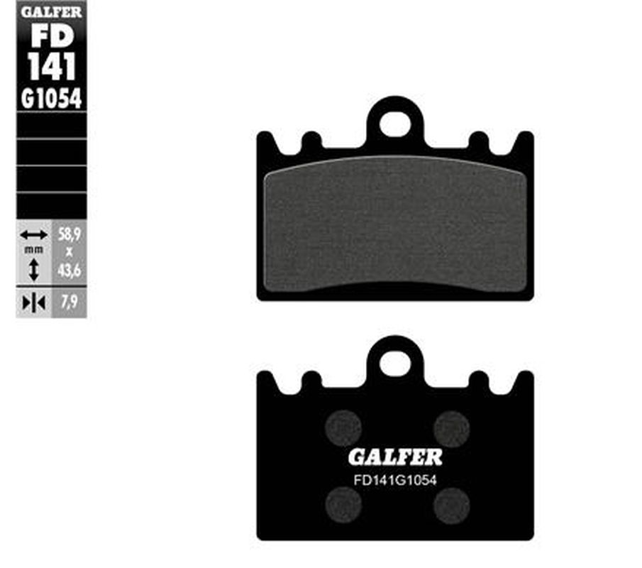 Brake pads GALFER FD141G1651