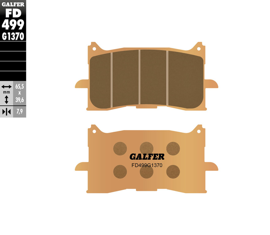 Brzdové destičky Galfer FD499G1370 (KH679)