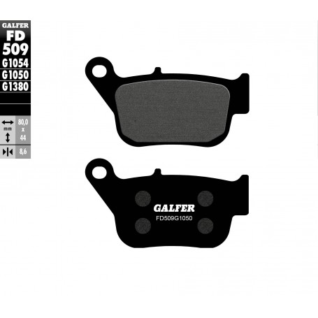 Brzdové destičky Galfer FD509G1050 (KH678)