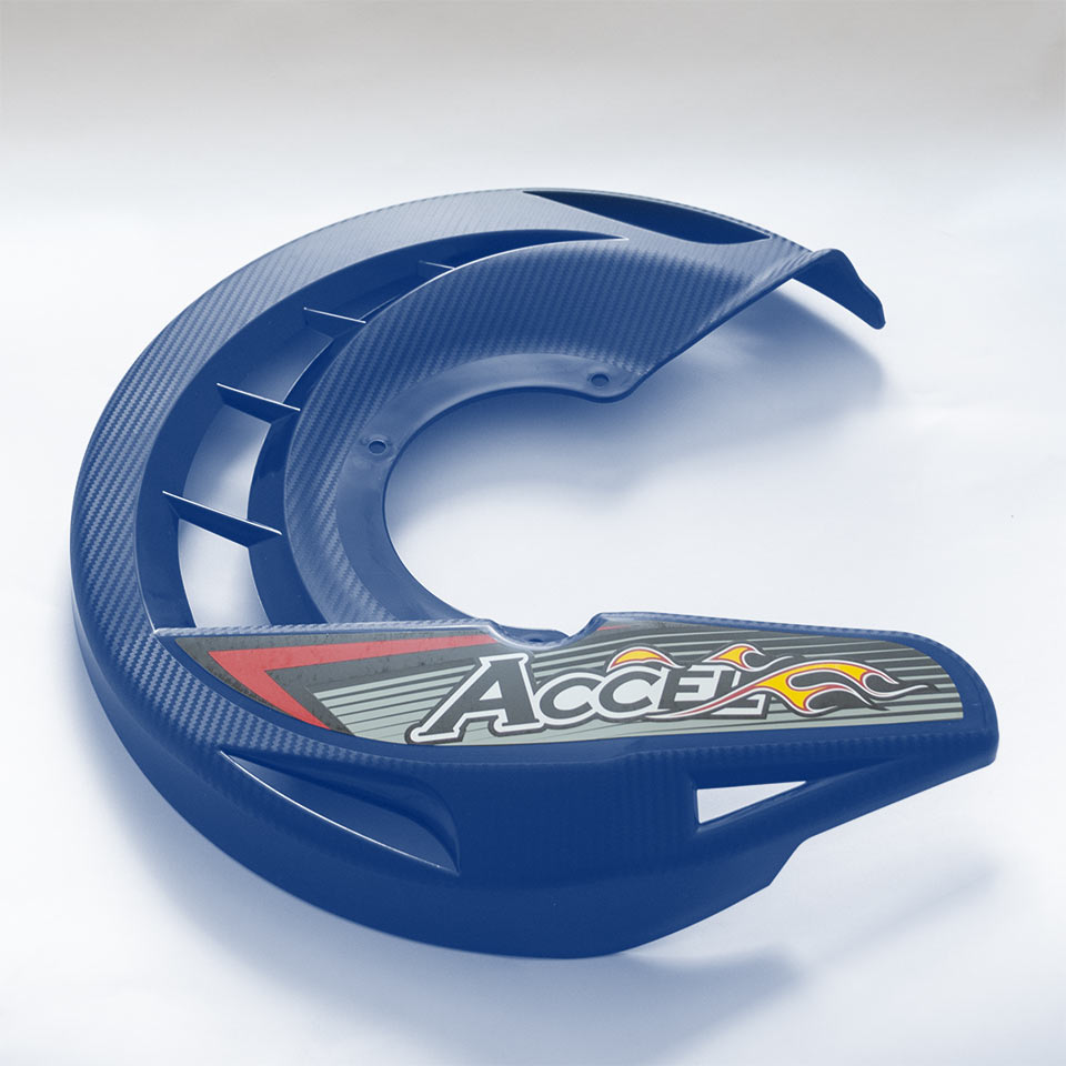 Plastic part of cover of the brake disc (pro adapter ACCEL FDC-01BL