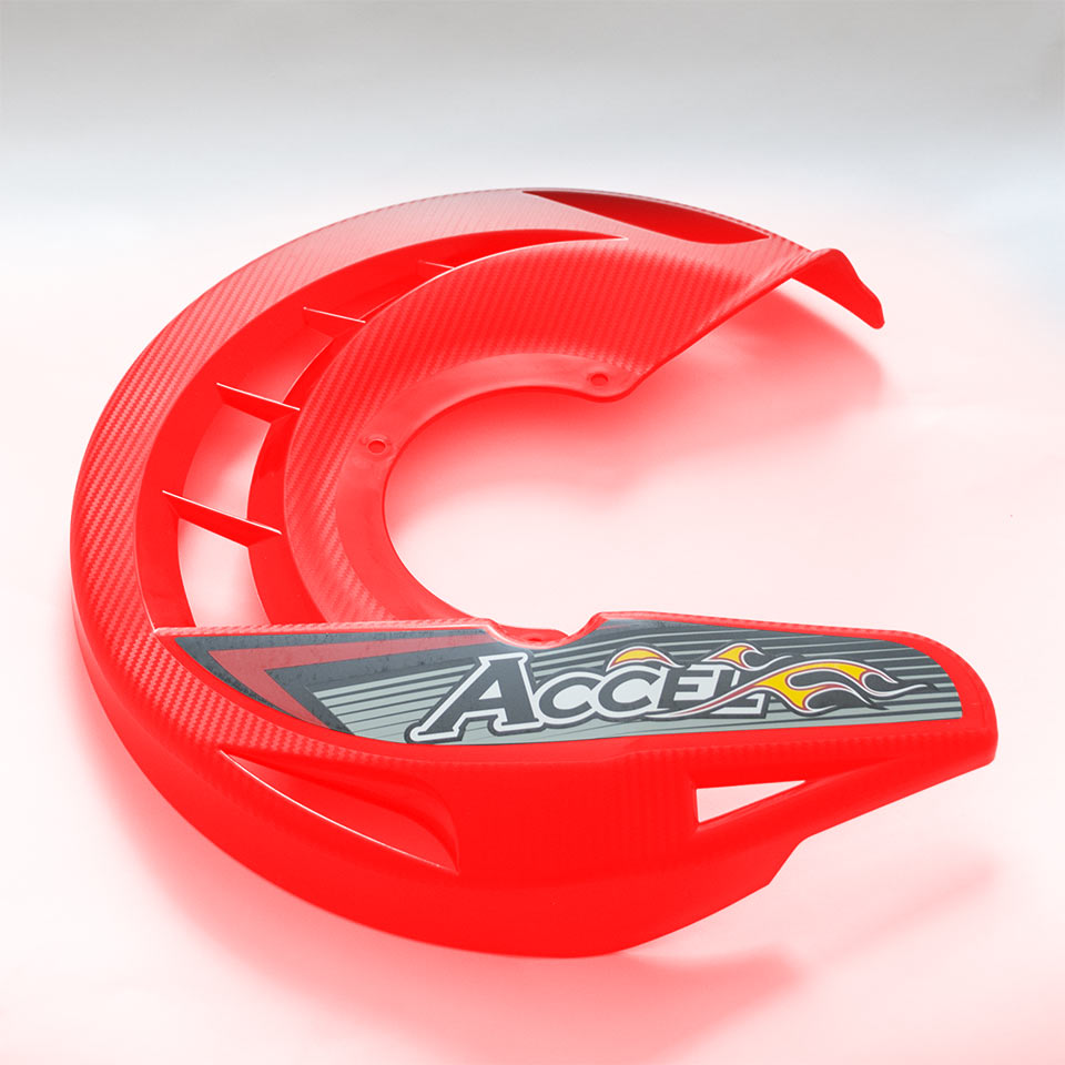 Plastic part of cover of the brake disc (pro adapter ACCEL FDC-01RD