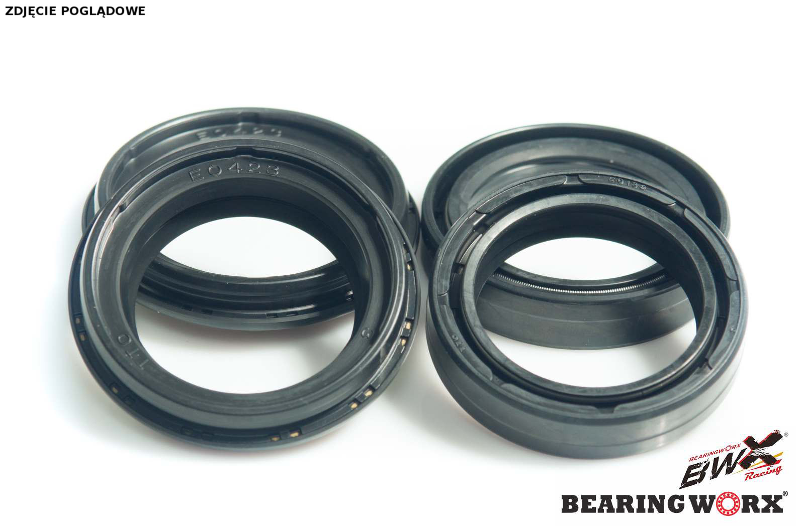 BEARING WORX sada olejových a prachových těsnění HONDA CR80/85 96-07, CBR250/300R 11-15, KAWASAKI ER-5 97-06 (37X50X11) (56-123)