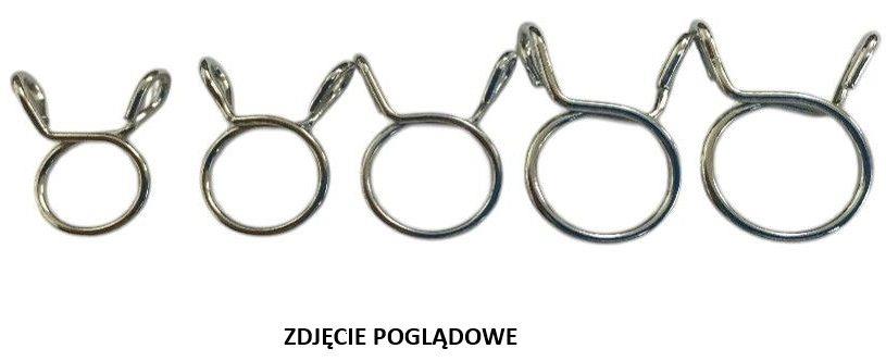 TOURMAX třmeny / páska do kabelů palivovýCH 8mm 10 SZT vyrobeno v Japonsku