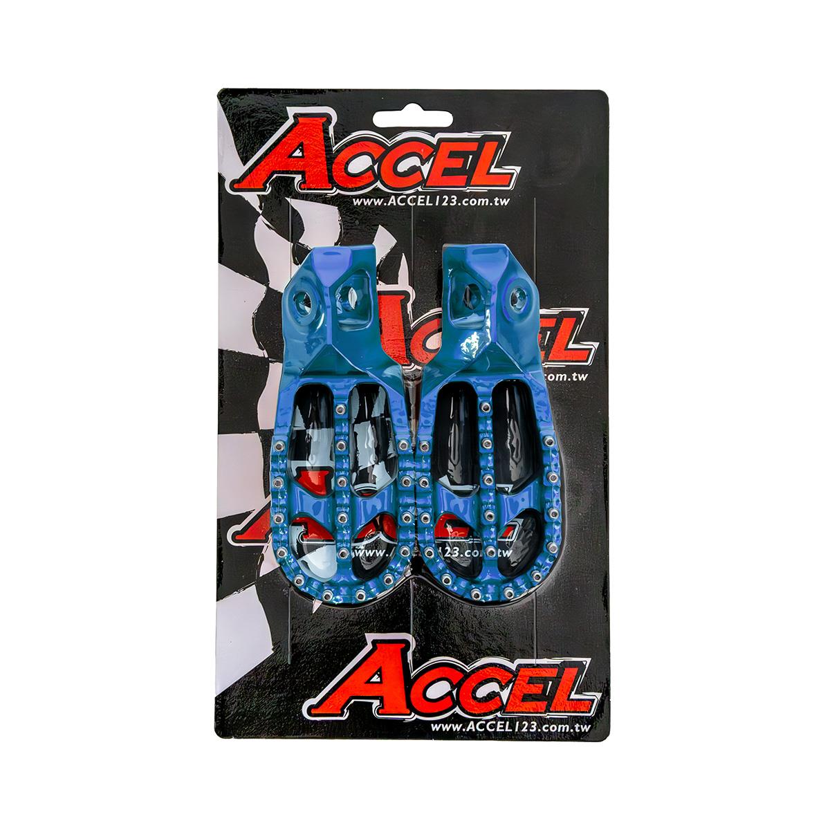 Footrests ACCEL FP-25BL