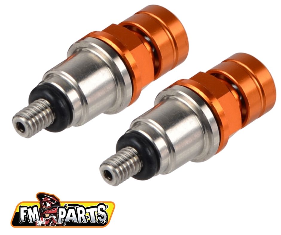 FM-PARTS odvzdušňovač tlumičů KTM/HUSQVARNA WP barva oranžová