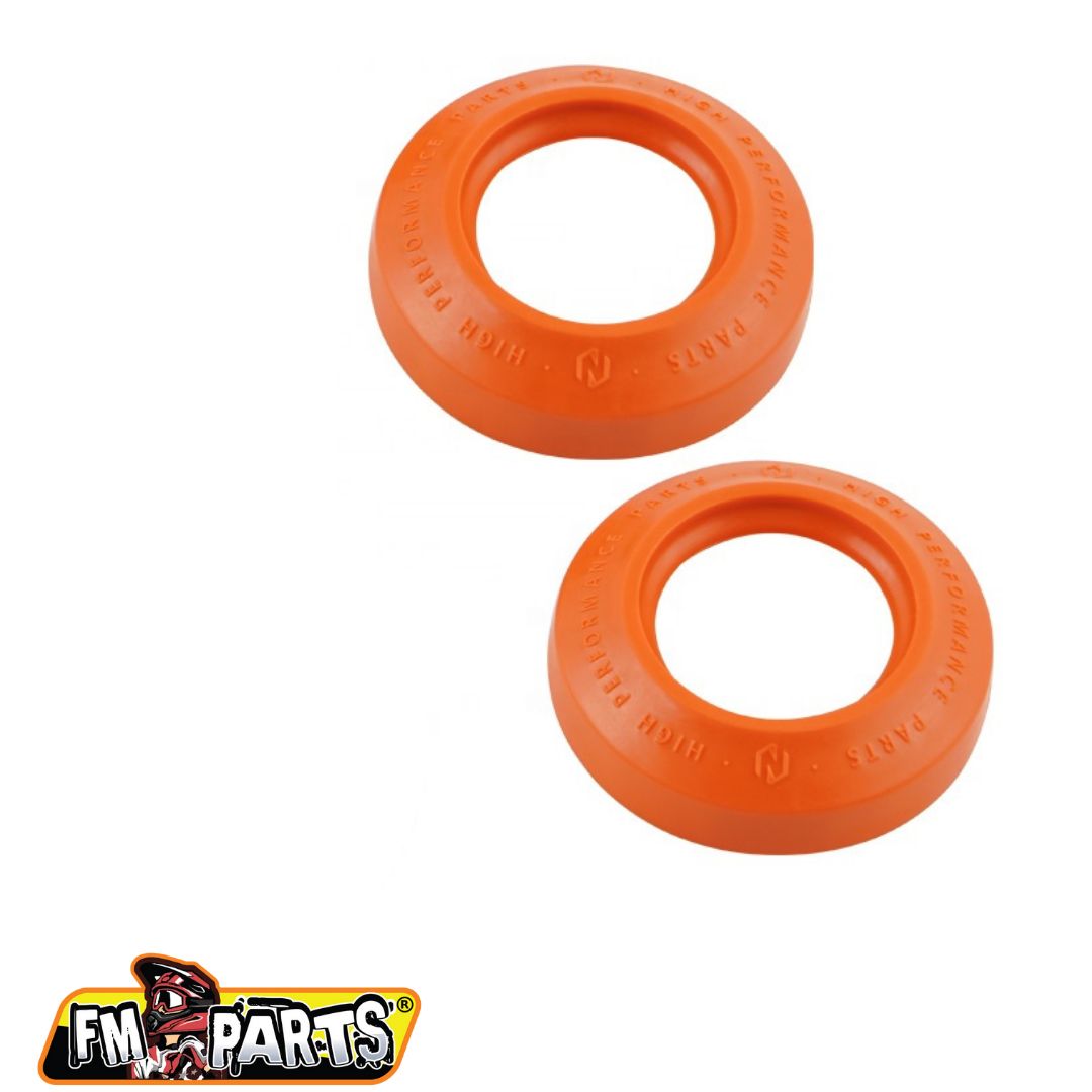 FM-PARTS kryty ložiska předního kola (komplet) KTM / HUSQVARNA 15-23 barva oranžová (FM-PARTS kryty ložiska předního kola (komplet) KTM / HUSQVARNA)