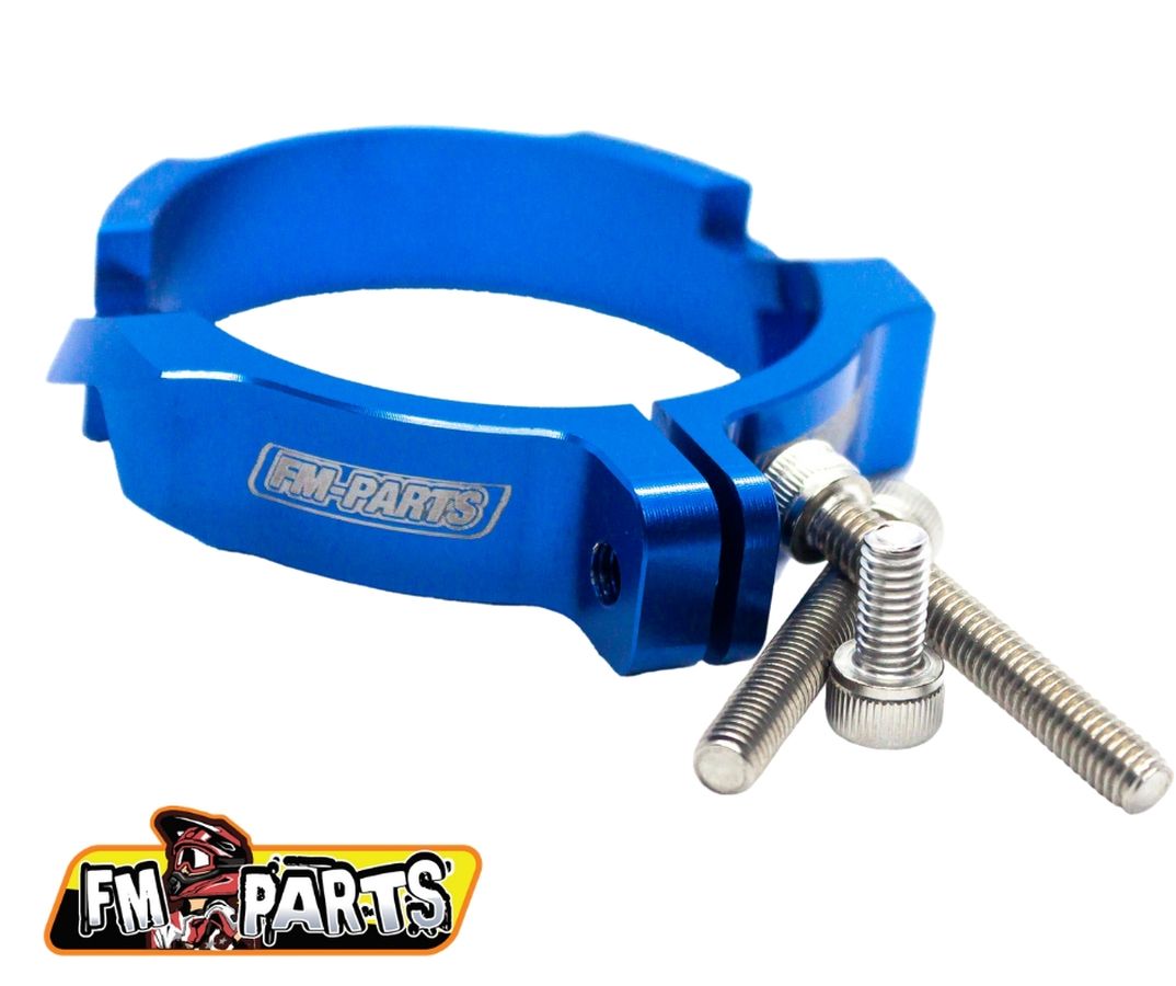 FM-PARTS zesílení výfukového potrubí KTM/HUSQVARNA 17-24 barva světle modrá (FM-PARTS zesílení výfukového potrubí KTM/HUSQVARNA 17-24 barva světle)