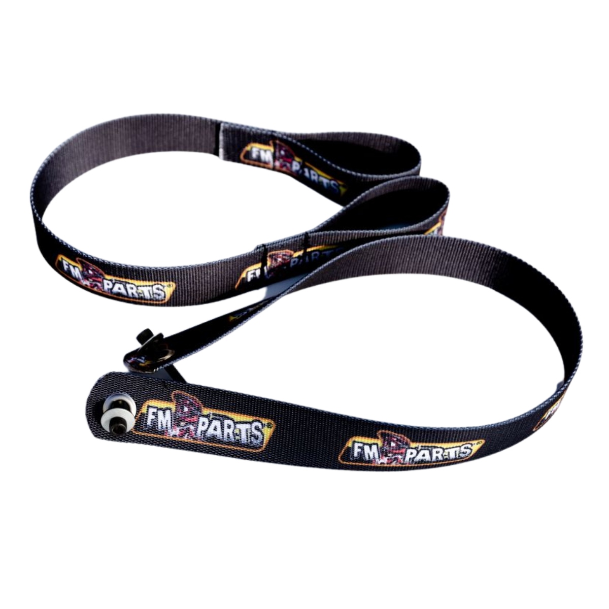 Levně FM-PARTS textilní popruhy (pás) pro tažení motocyklu (komplet přední zadní) HUSQVARNA TE/FE 17-19 (FM-PARTS textilní popruhy (pás) pro tažení)