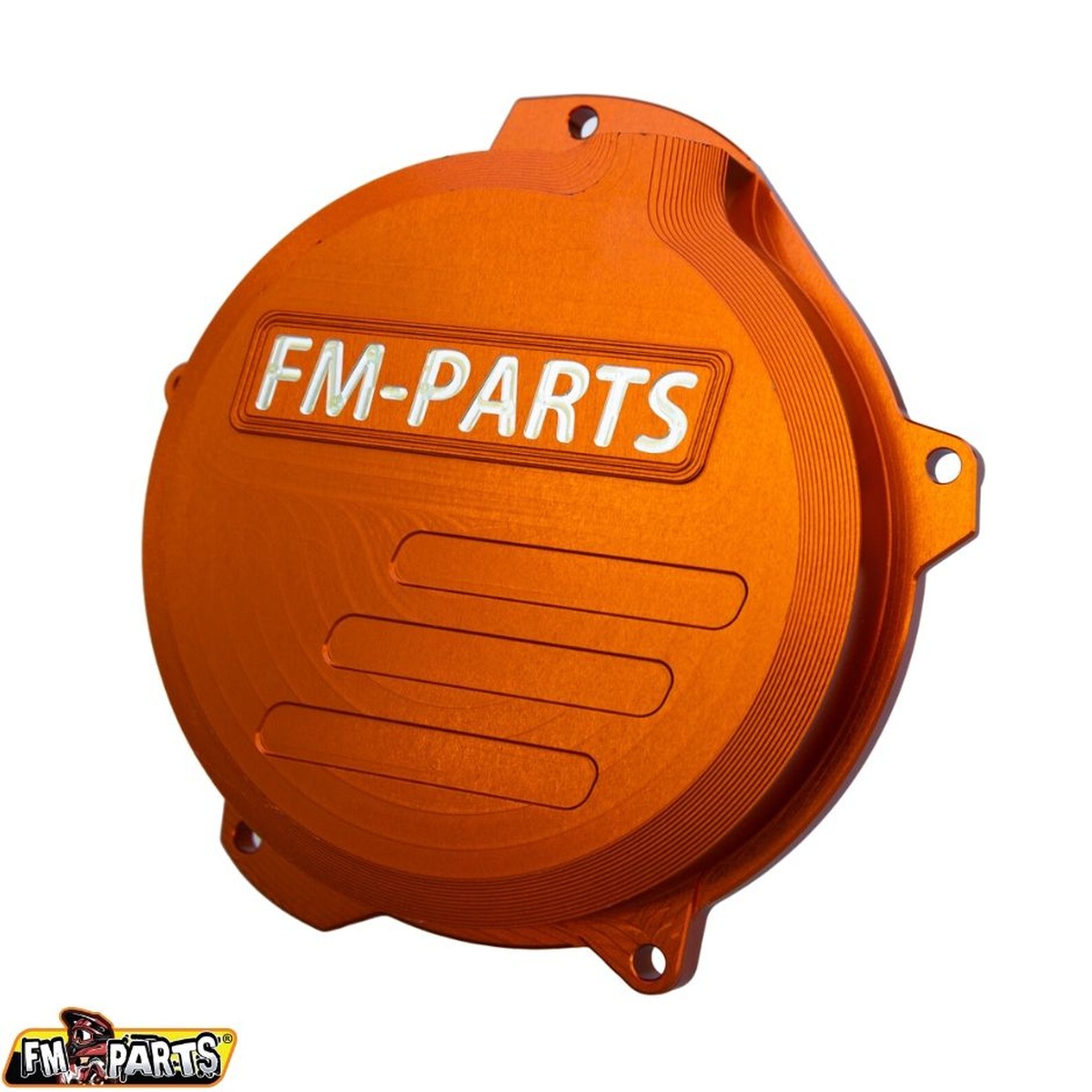 Levně FM-PARTS kryt spojky (dekl) zesílená CNC 6082 hliník KTM / HUSQVARNA / GAS GAS 250/300 24-26 TBI barva oranžová (FM-PARTS kryt spojky (dekl) zesílená)
