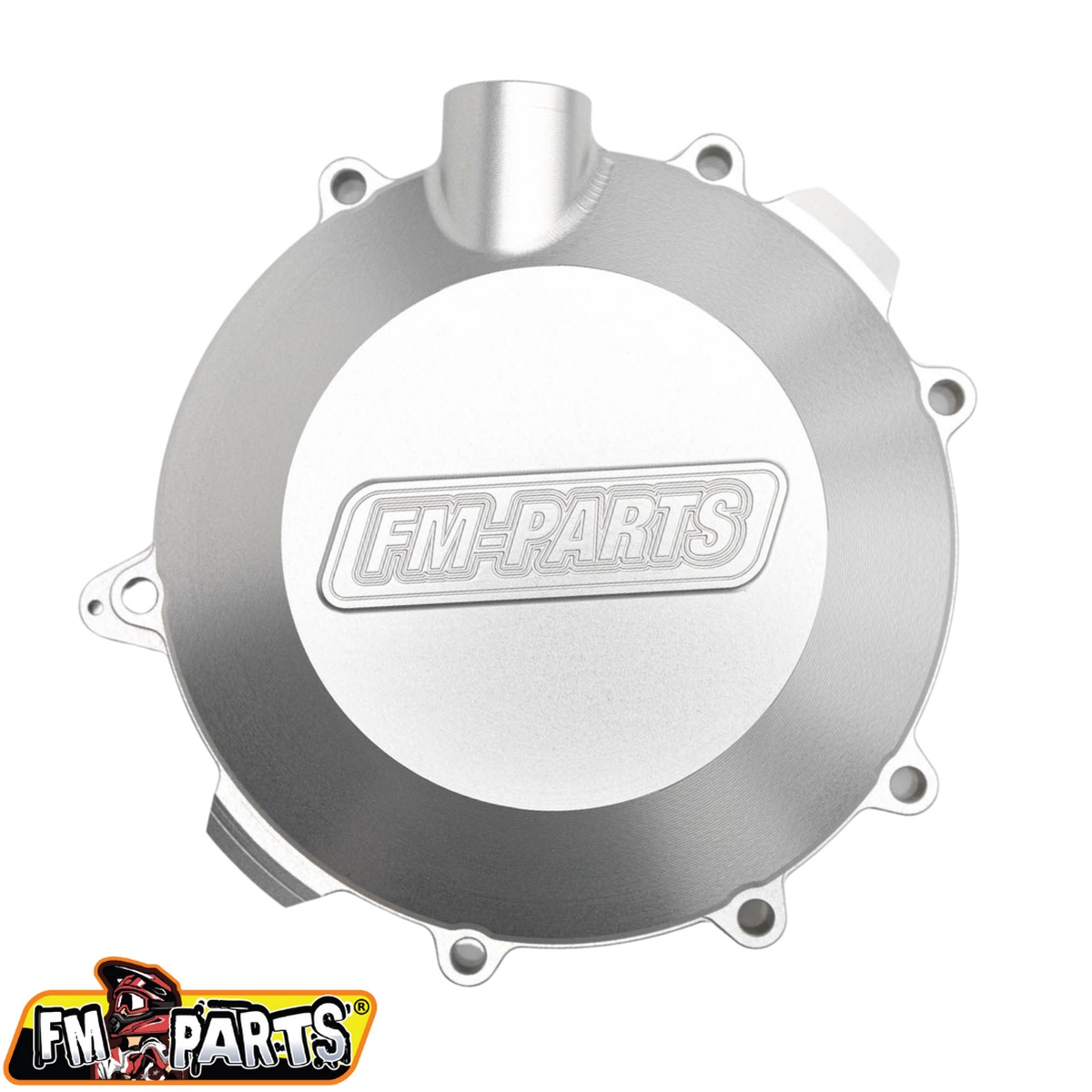 Levně FM-PARTS kryt spojky (dekl) zesílená CNC 6082 hliník (větší objem olejů) KTM/HUSQVARNA/GAS GAS 250/300 17-23 barva stříbrná (FM-PARTS kryt spojky)