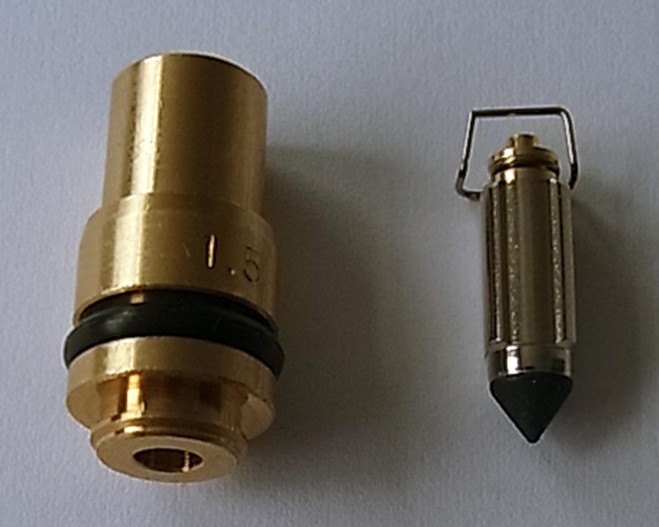 Needle valve with seat TOURMAX FVS-202