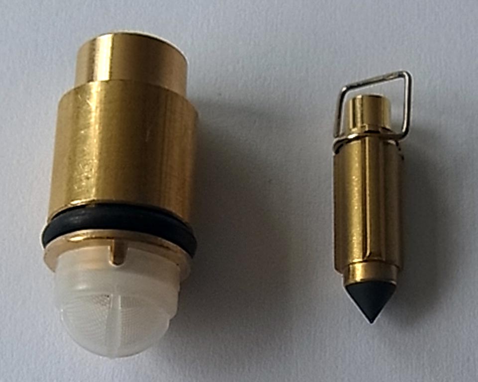 Needle valve with seat TOURMAX FVS-206