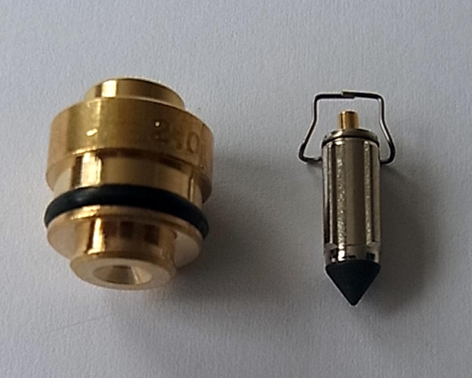 Needle valve with seat TOURMAX FVS-402