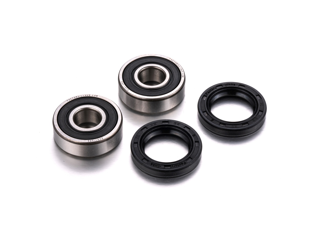 FACTORY kabelS ložiska předního kola s těsnícími prvky KAWASAKI s 125 PRO 17-24, YAMAHA YZ 65 / 85 18-24 (25-1736)