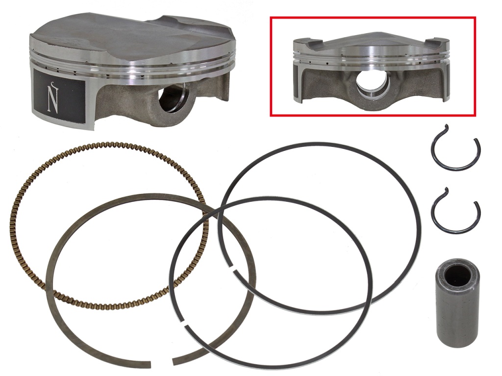 NAMURA píst KTM SXF 250 13-15, EXCF 250 14-19, HUSQVARNA FC 250 14-15, FE 250 14-19, HUSABERG FE 250 14 (výbrusC) kovaný