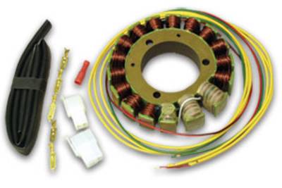 ELECTREX stator (vinutí) alternátoru HONDA TRX400EX sportRAX 99-08, XL600LM/RM 85-89, XBR500 85-88 (115X54X18 mm)