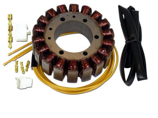 ELECTREX stator (vinutí) alternátoru HONDA VT 750C / VT 1100C, CX 500/650, YAMAHA V-MAX 1200, XVZ 1200 (G08) (115X54X28)