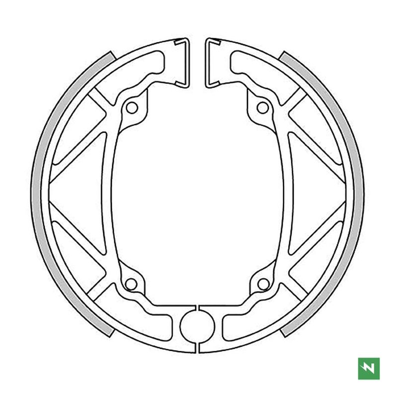Brake shoes front NEWFREN GF1159