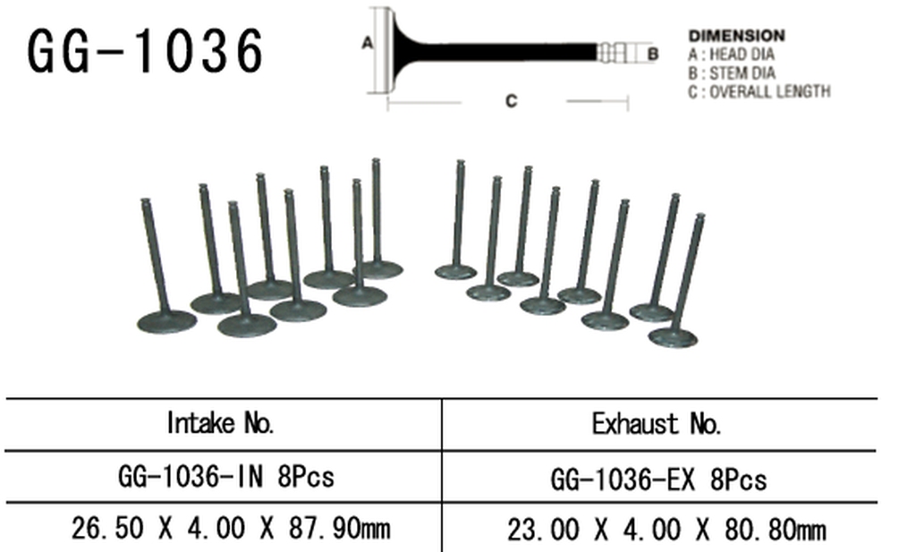 Exhaust valve VESRAH GG-1036-EX