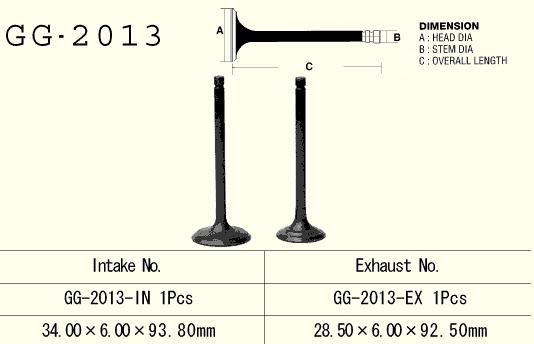 Exhaust valve VESRAH GG-2013-EX
