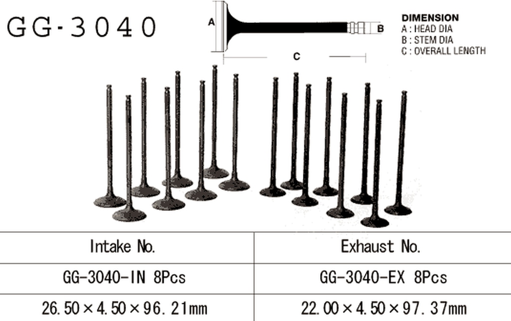 Exhaust valve VESRAH GG-3040-EX