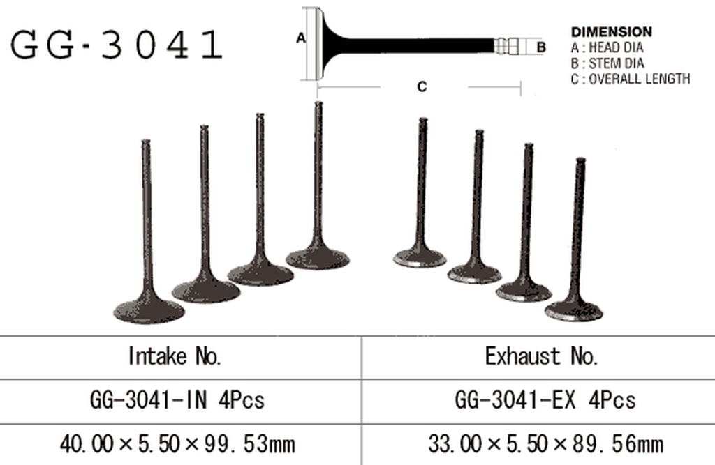 Exhaust valve VESRAH GG-3041-EX