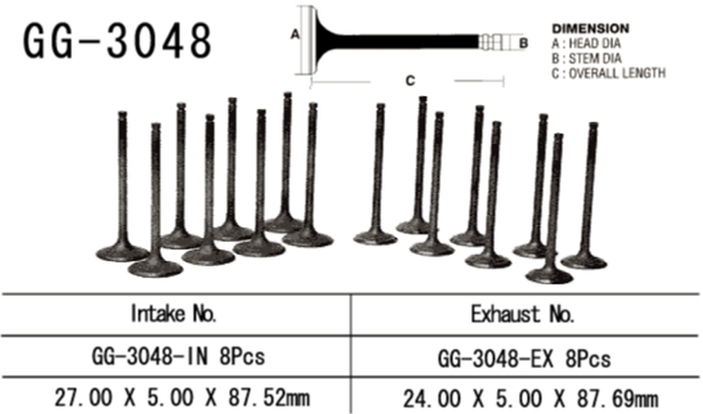 Exhaust valve VESRAH GG-3048-EX